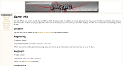 Desktop Screenshot of idlerpg.xeromem.com